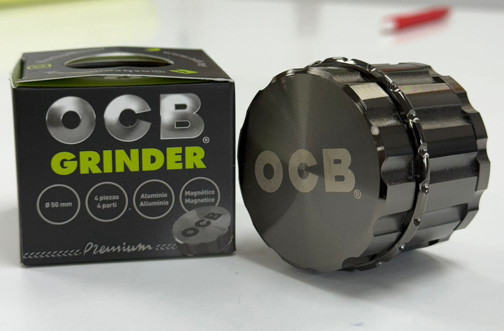 OCB Black Metal Grinder 50mm view 3