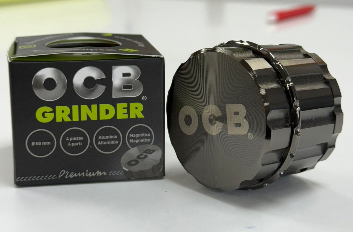 OCB Black Metal Grinder 50mm view 3
