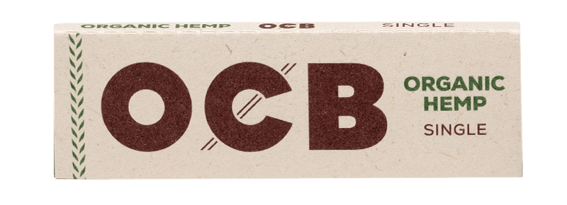 OCB Organic Hemp Single regular rolling papers