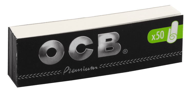 OCB Premium Perforated Cardboard Tips 50 pack