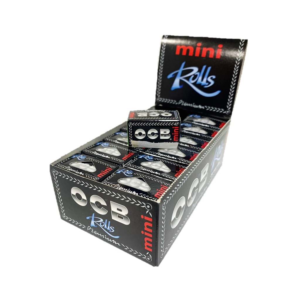 OCB Premium Black Mini Rolling Paper Roll 4 m