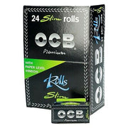 OCB Premium Black Slim Rolling Paper Roll — Approx. 4 m × 44 mm