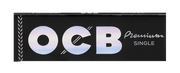 OCB Premium Black Regular Rolling Papers | 50 Leaves