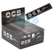 OCB Premium Black King Size Slim Rolling Papers | 32 Leaves