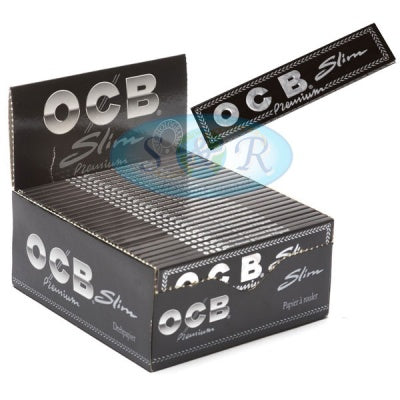 OCB Premium Slim Rolling Papers | 32 Leaves