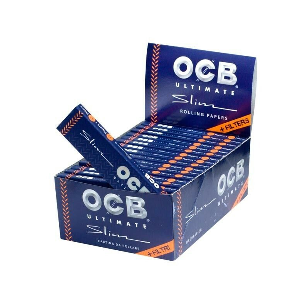 OCB Ultimate King Size Slim Rolling Papers & Filter Tips