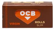 OCB Virgin Unbleached Slim Rolling Paper Roll — Approx. 4 m × 44 mm