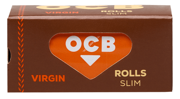 OCB Virgin Rolls Slim unbleached rolling paper