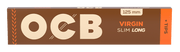 OCB Virgin Slim Long 125mm Papers + Tips — 32 + 32, 1 Booklet