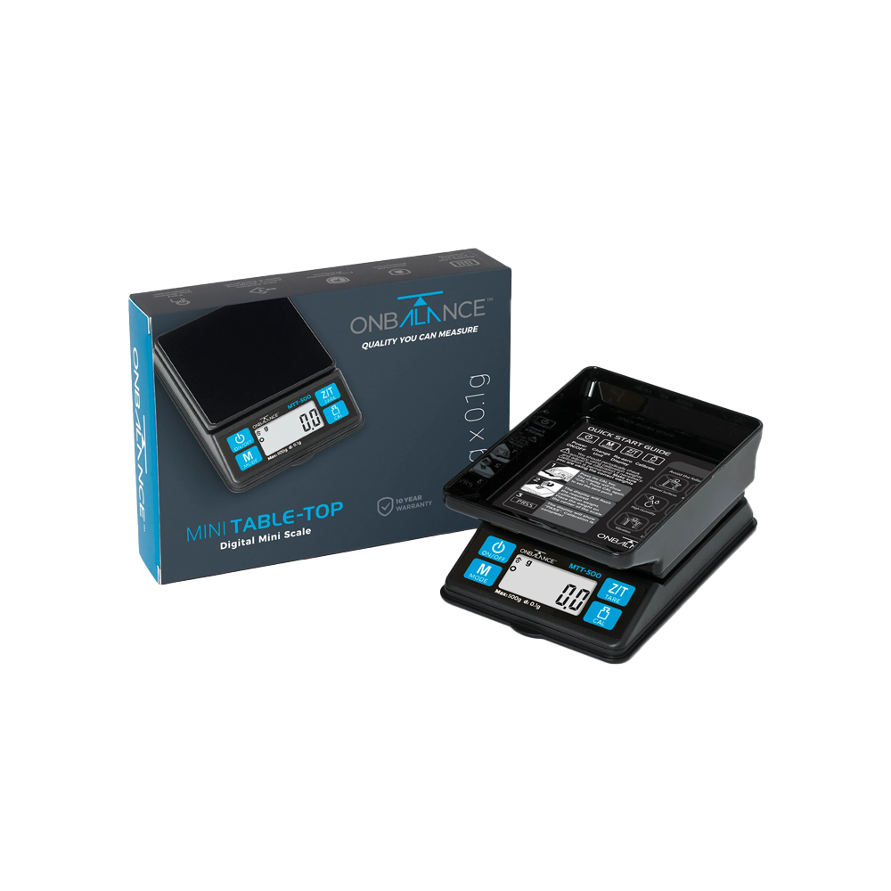 On Balance Mini Tabletop Scale 500g x 0.1g