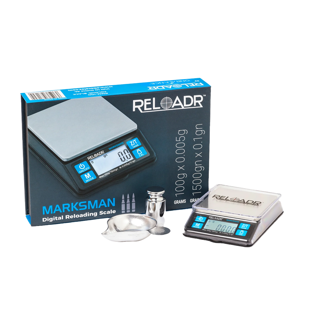 On Balance Reloadr Marksman RMM-100 Milligram Scale Kit 100g x 0.005g