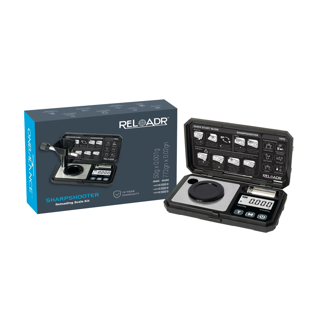 On Balance Reloadr Sharpshooter RSS-50 Milligram Scale Kit 50g x 0.001g