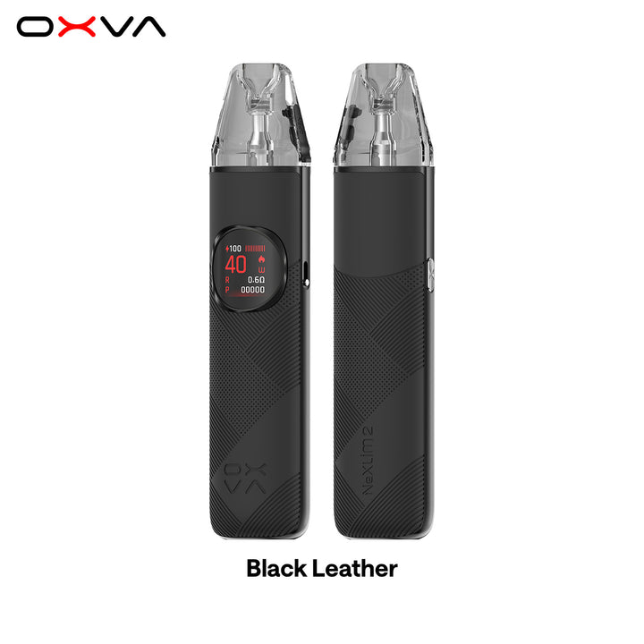 OXVA NEXLIM 2 Refillable Pod Kit - Black Leather