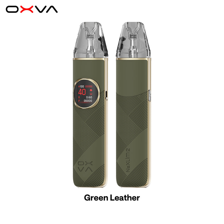OXVA NEXLIM 2 Refillable Pod Kit - Green Leather