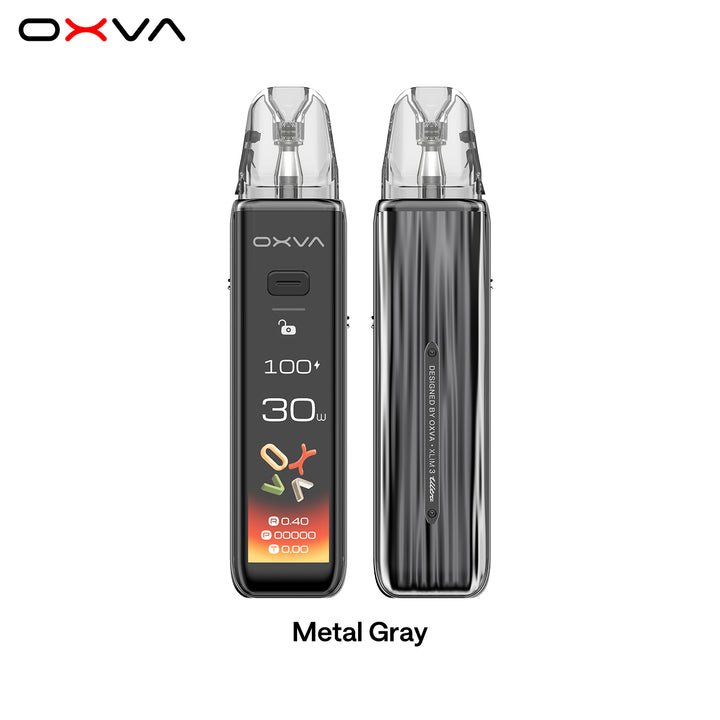 OXVA XLIM 3 Ultra Metal Gray official product image