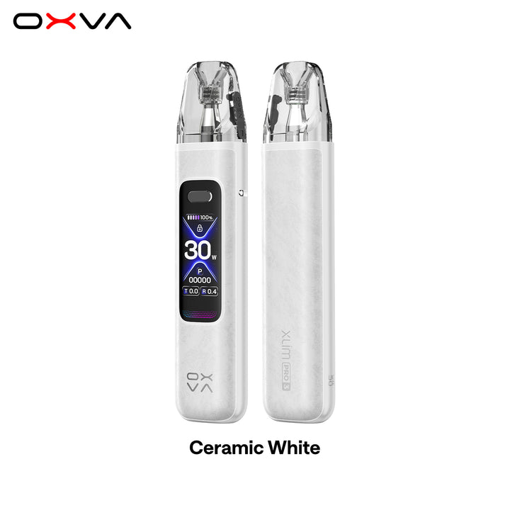 OXVA XLIM Pro 3 Ceramic White official product image