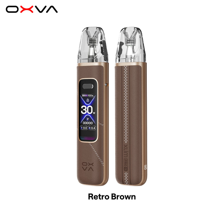 OXVA XLIM Pro 3 Retro Brown official product image