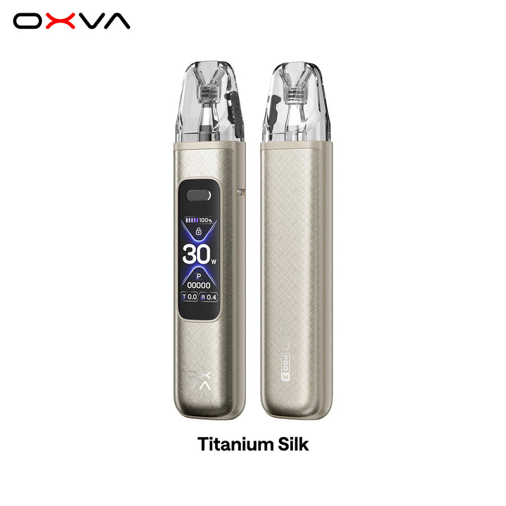 OXVA XLIM Pro 3 Titanium Silk official product image
