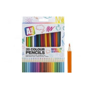 A Plus Colour Pencils – 20 Pack