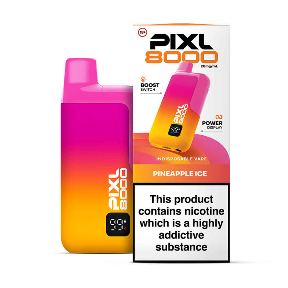 PIXL 8000 Pineapple Ice prefilled vape kit