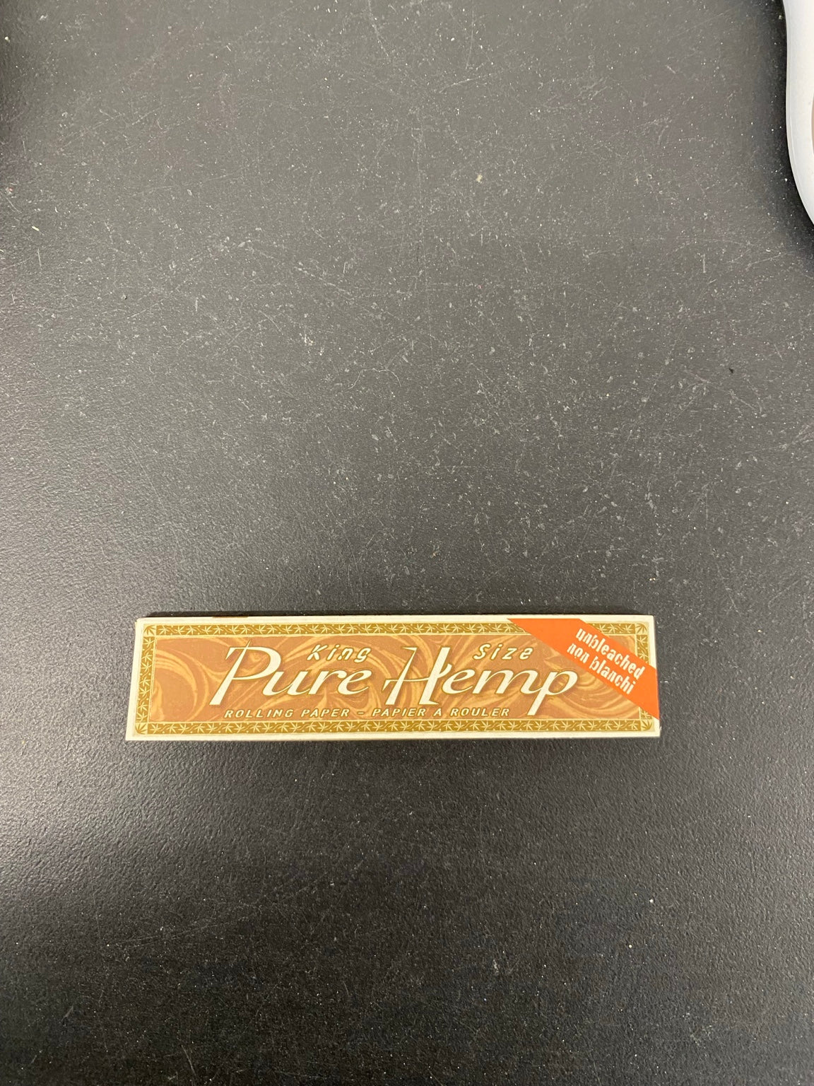 Pure Hemp Unbleached King Size rolling papers — one booklet