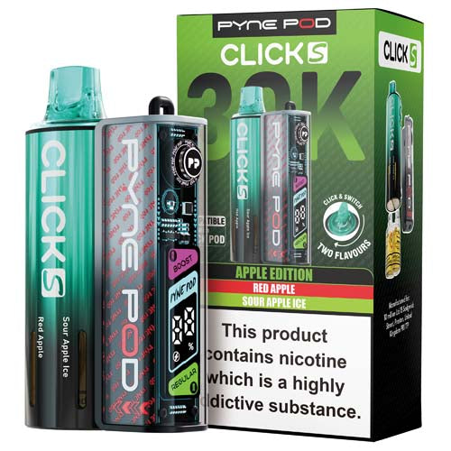 Pyne Pod Click S 30K Prefilled Vape Kit - Apple Edition
