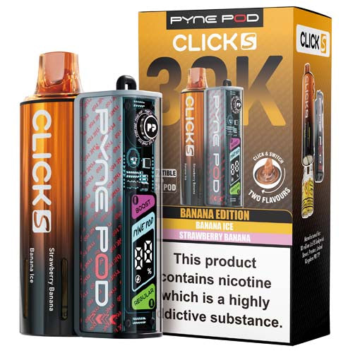 Pyne Pod Click S 30K Prefilled Vape Kit - Banana Edition