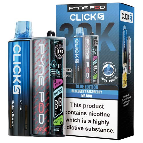 Pyne Pod Click S 30K Prefilled Vape Kit - Blue Edition