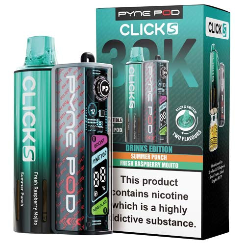 Pyne Pod Click S 30K Prefilled Vape Kit - Drink Edition