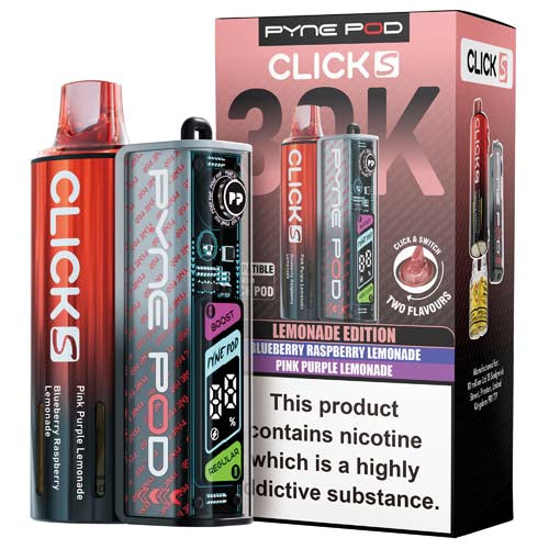 Pyne Pod Click S 30K Prefilled Vape Kit - Lemonade Edition