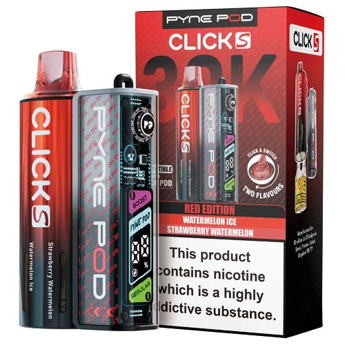 Pyne Pod Click S 30K Prefilled Vape Kit - Red Edition