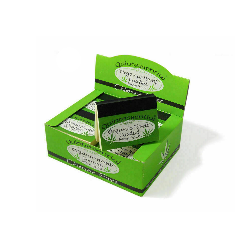 Quintessential Organic Hemp Maxi Pack Paper Tips