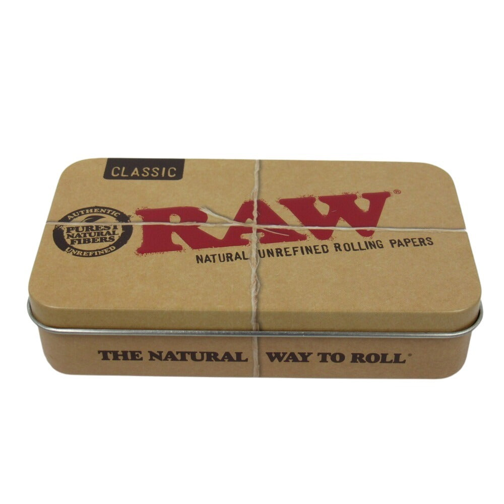 RAW 2oz Metal Tin - Brown