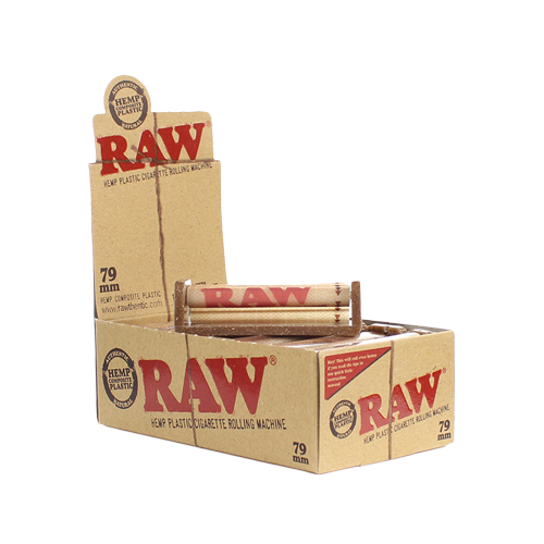 RAW 79mm Hemp Plastic Roller official display