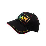 RAW Black Galaxy Hat with Poker