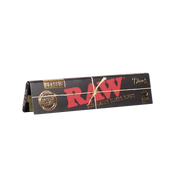 RAW Black Classic King Size Slim Rolling Papers | 32 Leaves