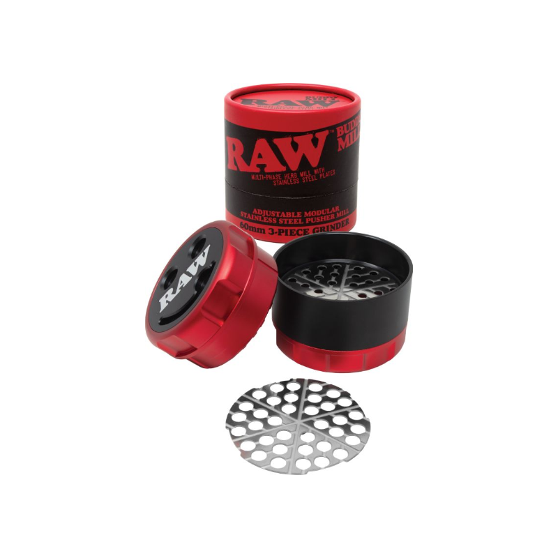 RAW Buddy Mill 60 mm 3-Piece Adjustable Grinder