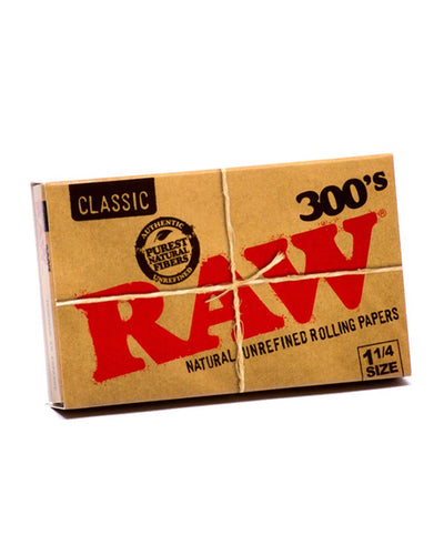 RAW Classic 300s 1 1/4 Rolling Papers
