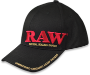 RAW Classic Black Snapback Cap with Poker