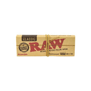 RAW Classic Connoisseur Single Wide Papers + Tips