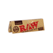RAW Classic Single Wide Rolling Papers | 50 Leaves