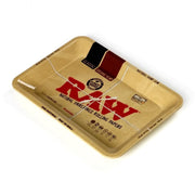 RAW Classic Small Metal Rolling Tray — 11 × 7 in