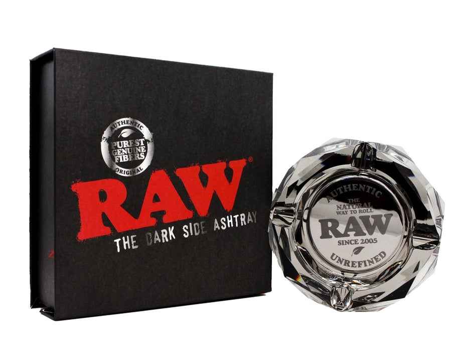 RAW Darkside Glass Ashtray