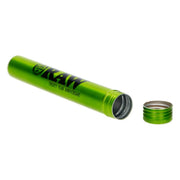 RAW Emerald Green Aluminium King Size Cone Tube