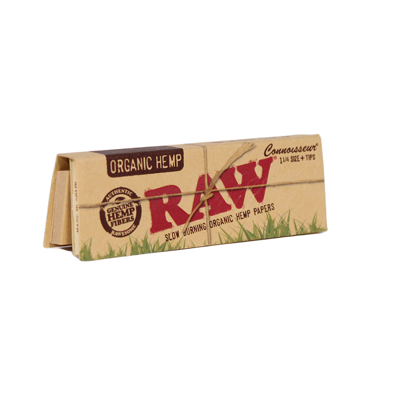 RAW Organic Hemp Connoisseur 1¼ Papers and Tips official product image