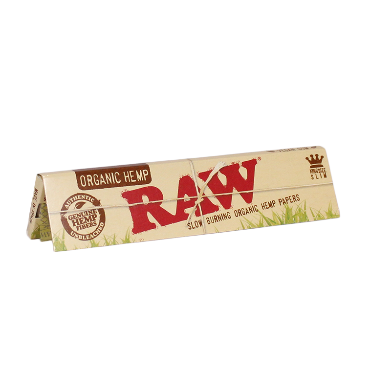 RAW Organic Hemp King Size Slim retail booklet