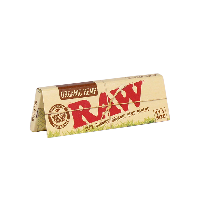 RAW Organic Hemp 1¼ Rolling Papers official product image