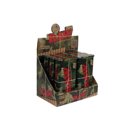 RAW Camo Tin with 100 Pre-Rolled Tips
