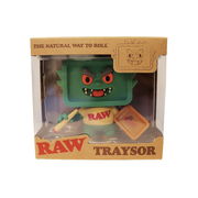 RAW Traysor Storage Figurine with Hidden Rolling Tray