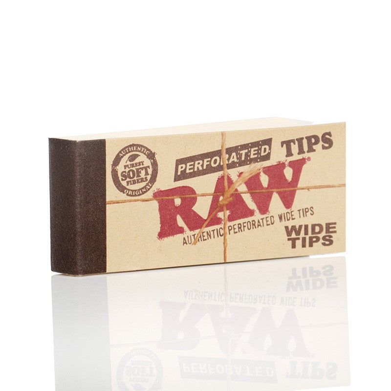 RAW Wide Perforated Tips